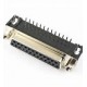 DB37 -D-Sub Standard Board Connector, 2 Row 37 Pin, male Right Angle